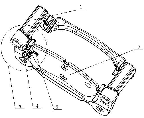 Friction plate active return mechanism