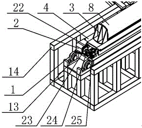 Lifting hydraulic power catwalk system