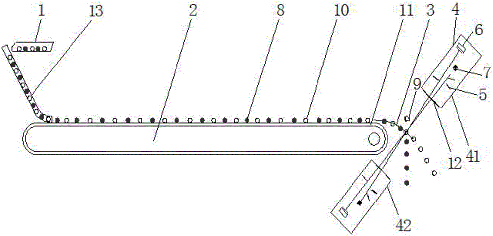 Novel solid material color selector