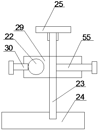 Pay-off device for power construction