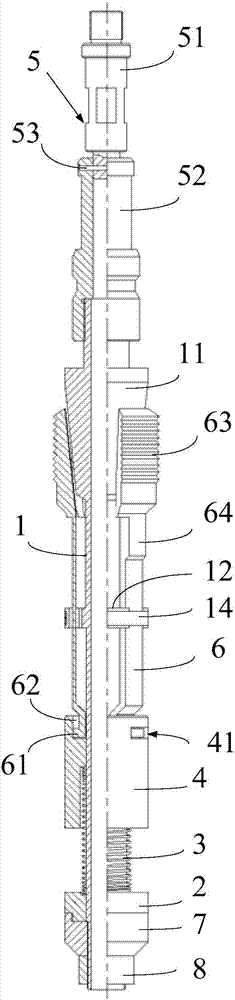 Oil tube clamping and positioning device