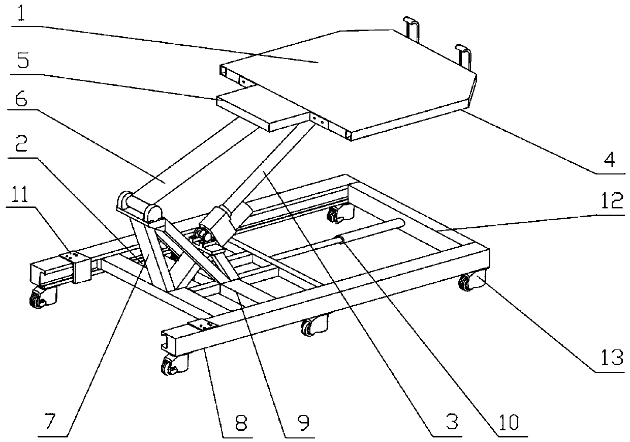 Gait training rehabilitation robot upright bed