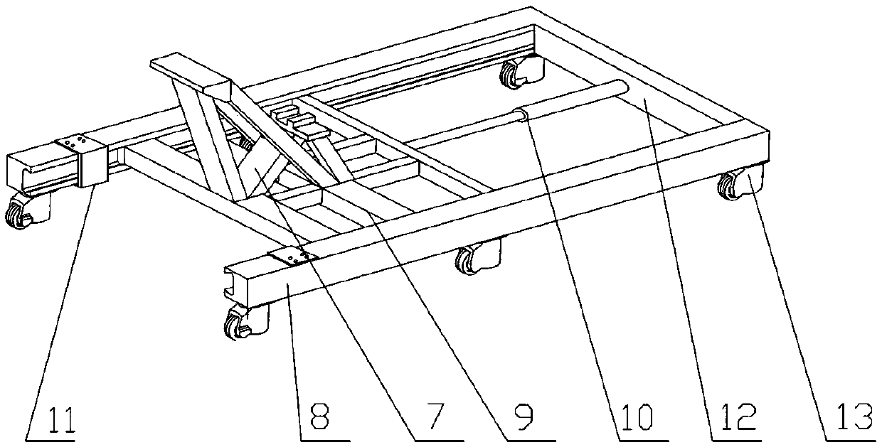 Gait training rehabilitation robot upright bed