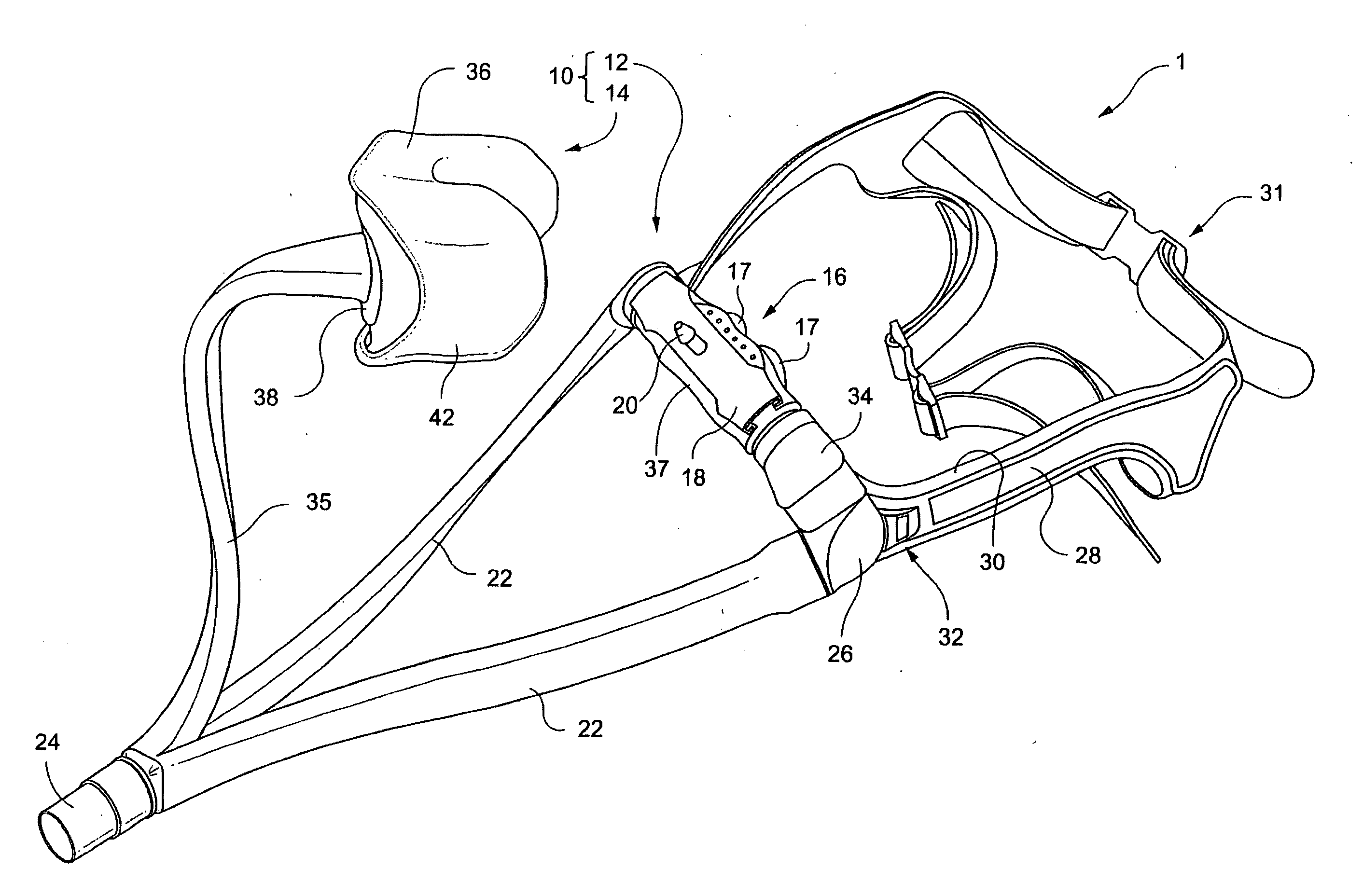 Compact oronasal patient interface