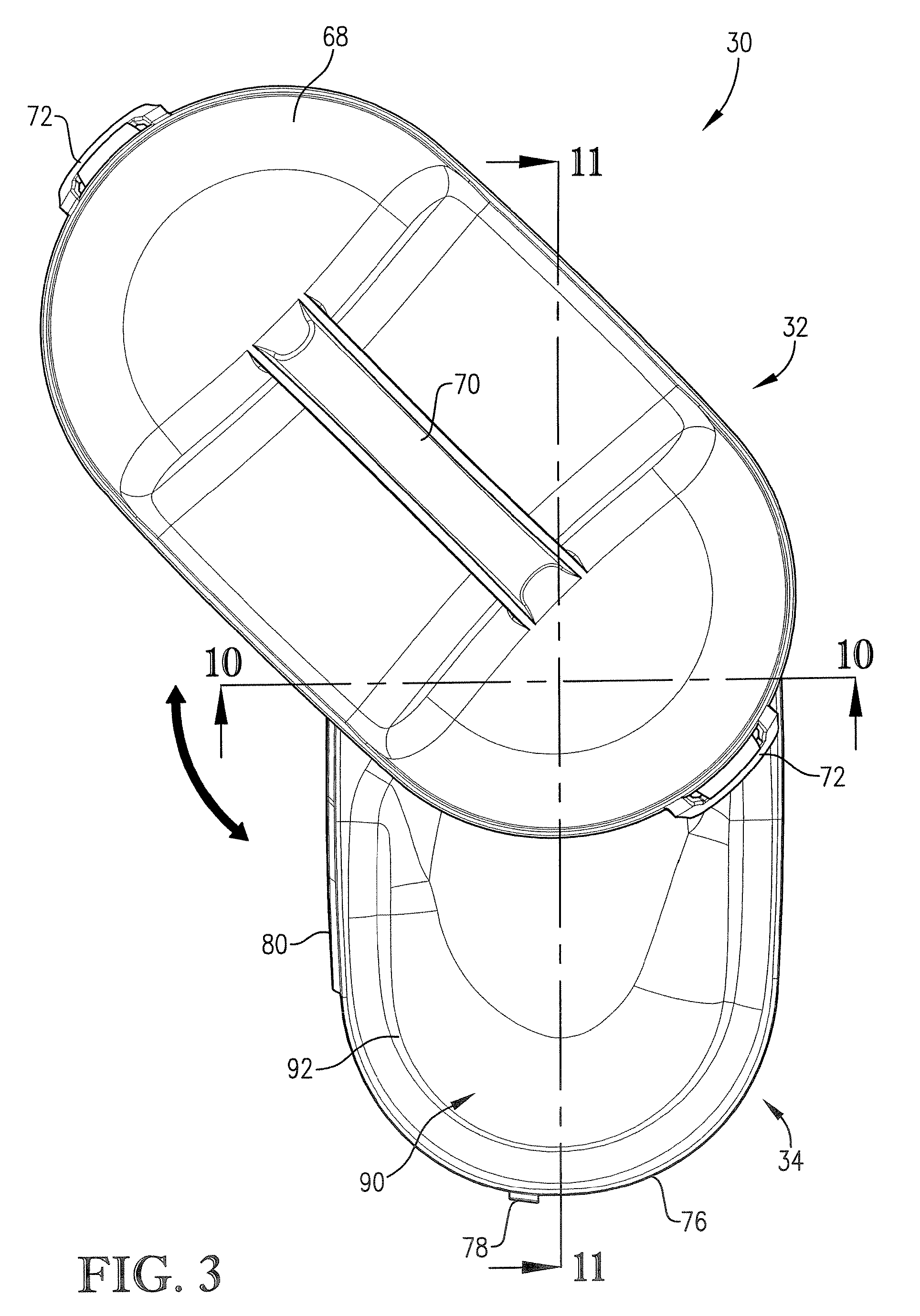 Pet water or food storage unit with stowable bowl