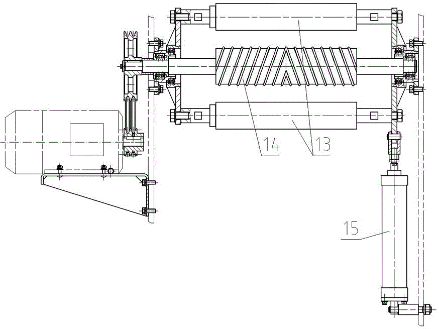 Double-sided sueding machine