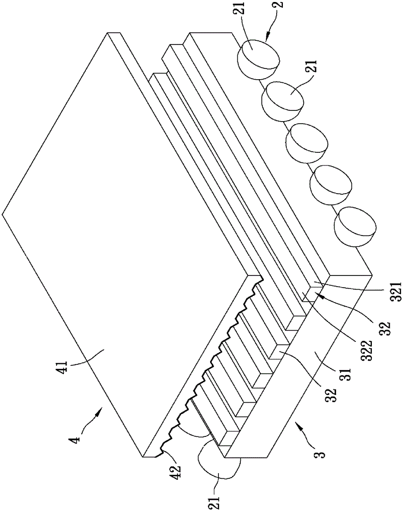 Light emitting device, down-illuminated lamp and light guide plate for down-illuminated lamp