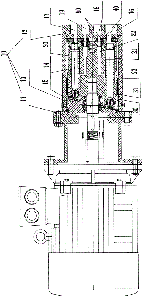 High-pressure plunger pump with energy recycling function