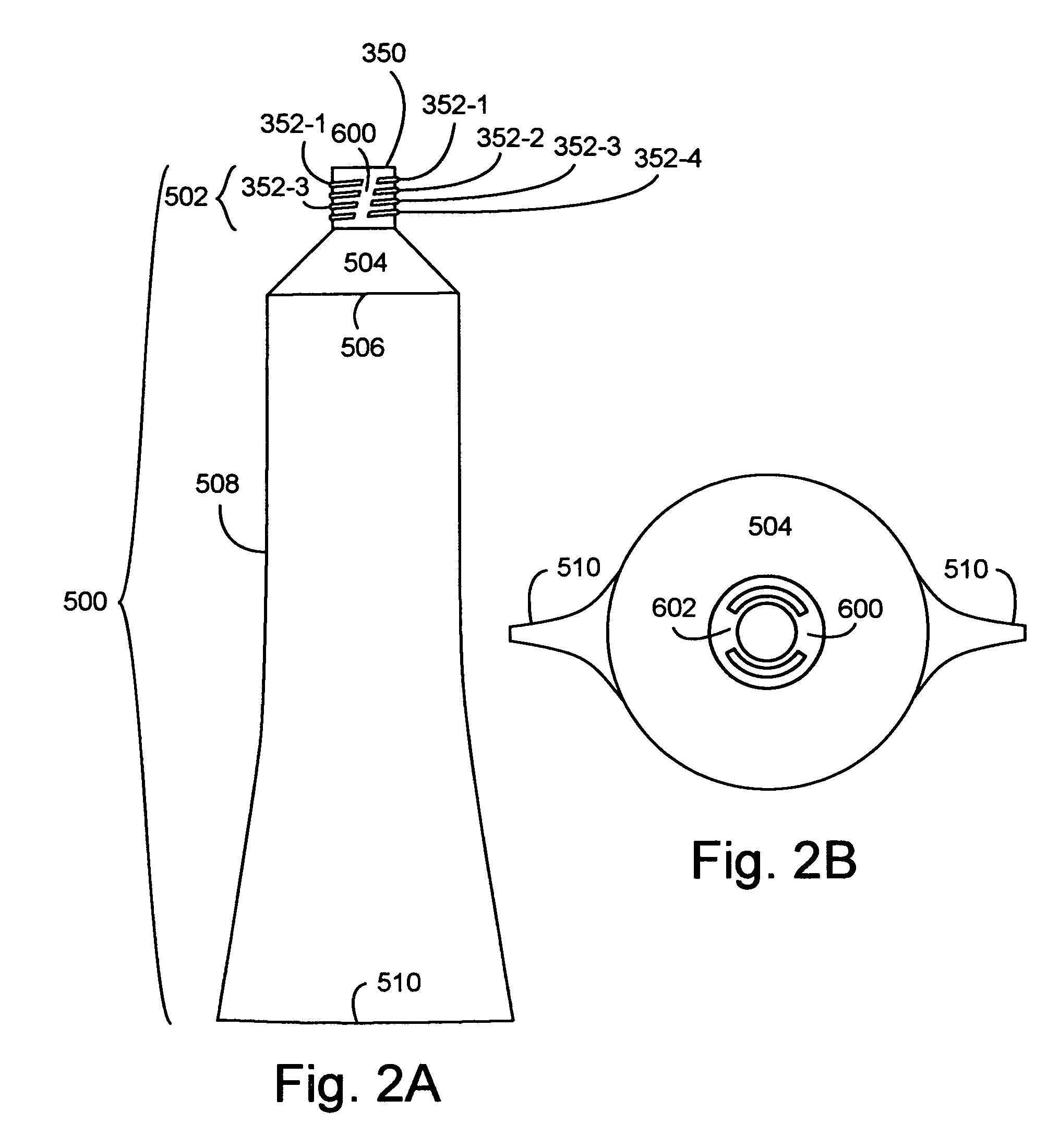 Apparatus and method for open thread, reusable, no-waste collapsible tube dispensers