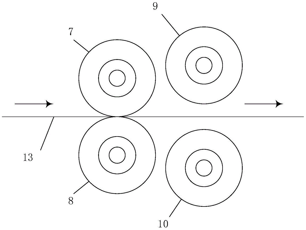 Cold-rolled strip vacuum cleaning system and its control method