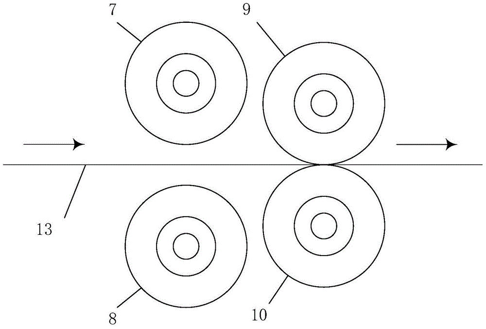 Cold-rolled strip vacuum cleaning system and its control method