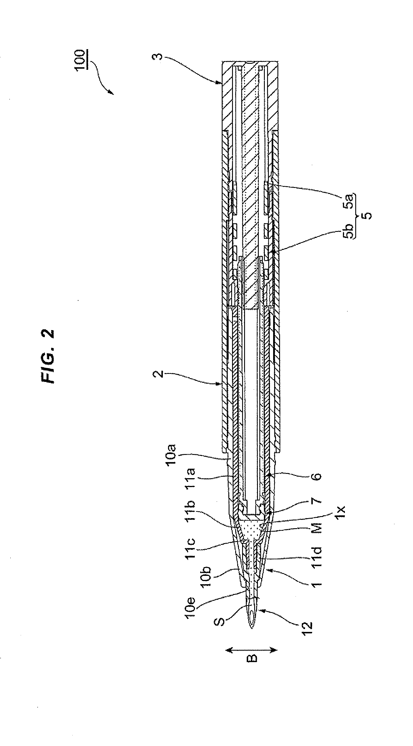 Cosmetic material application container