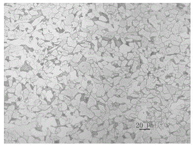 Method for manufacturing thick hot-rolled dual-phase steel based on CSP (Compact Strip Production) process