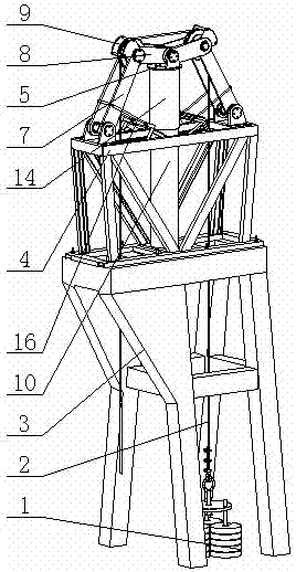 Gravity loading mechanism of high pressure extrusion mill