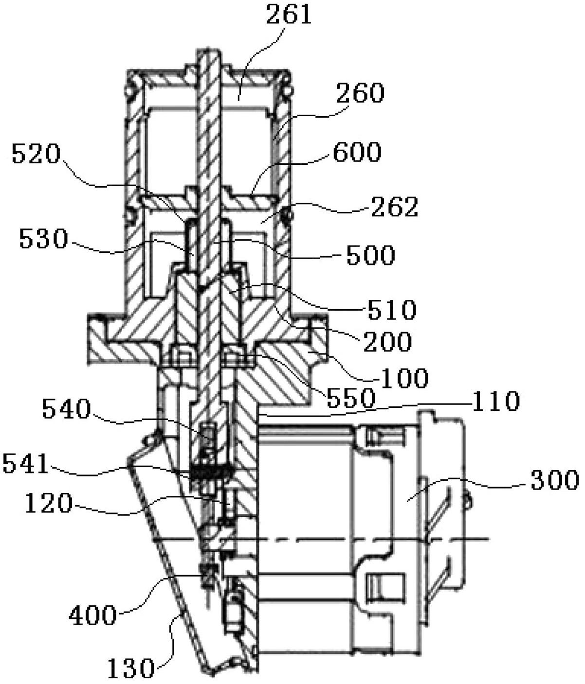 Valve used for diesel engine exhaust gas recirculation system