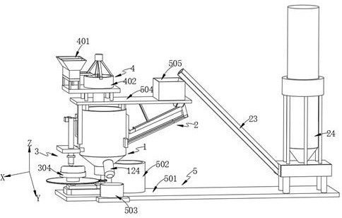 Concrete processing equipment and production process thereof