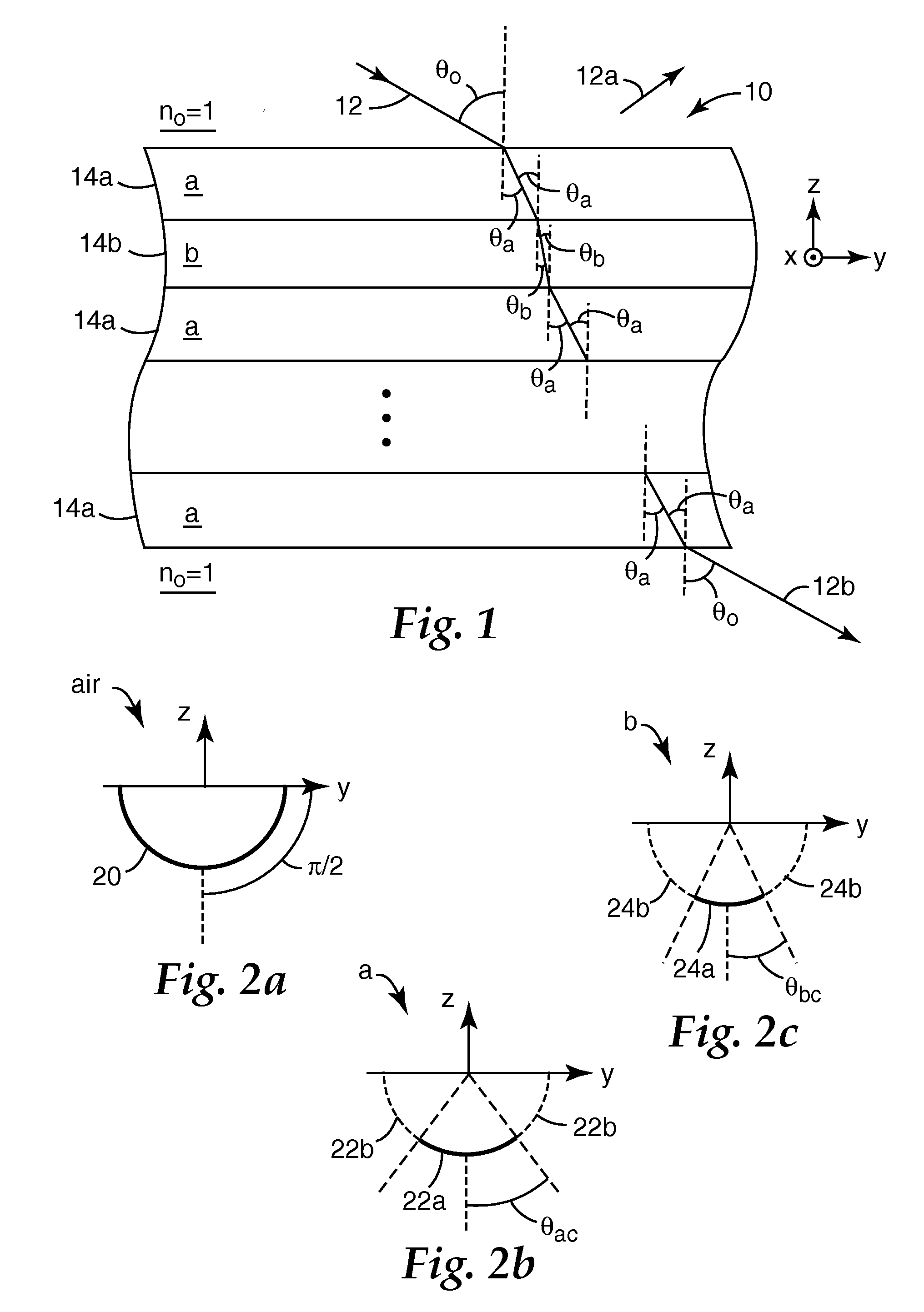 Wide angle mirror system