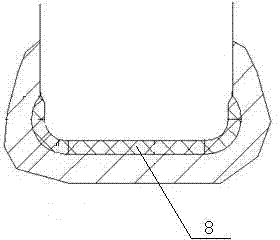 Fillet rolling nodular cast iron crankshaft and machining technology thereof