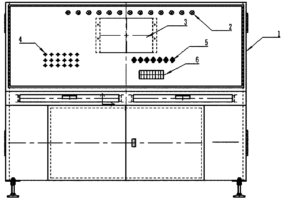 Drum shearer electrical module detection test bed and detection method