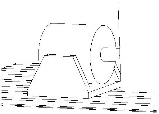 Crankshaft bending torsion combined load test device