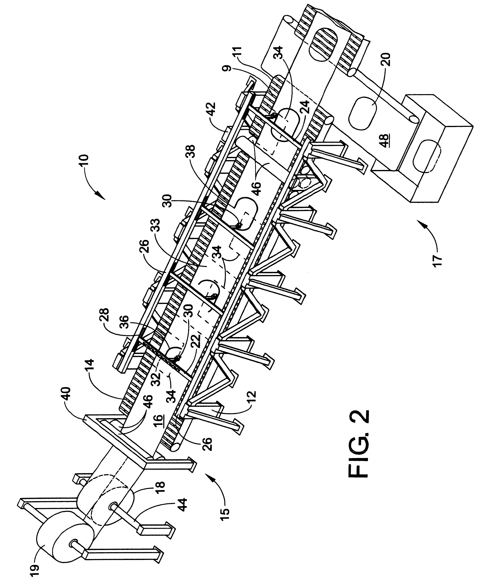 Progressive laser blanking device for high speed cutting