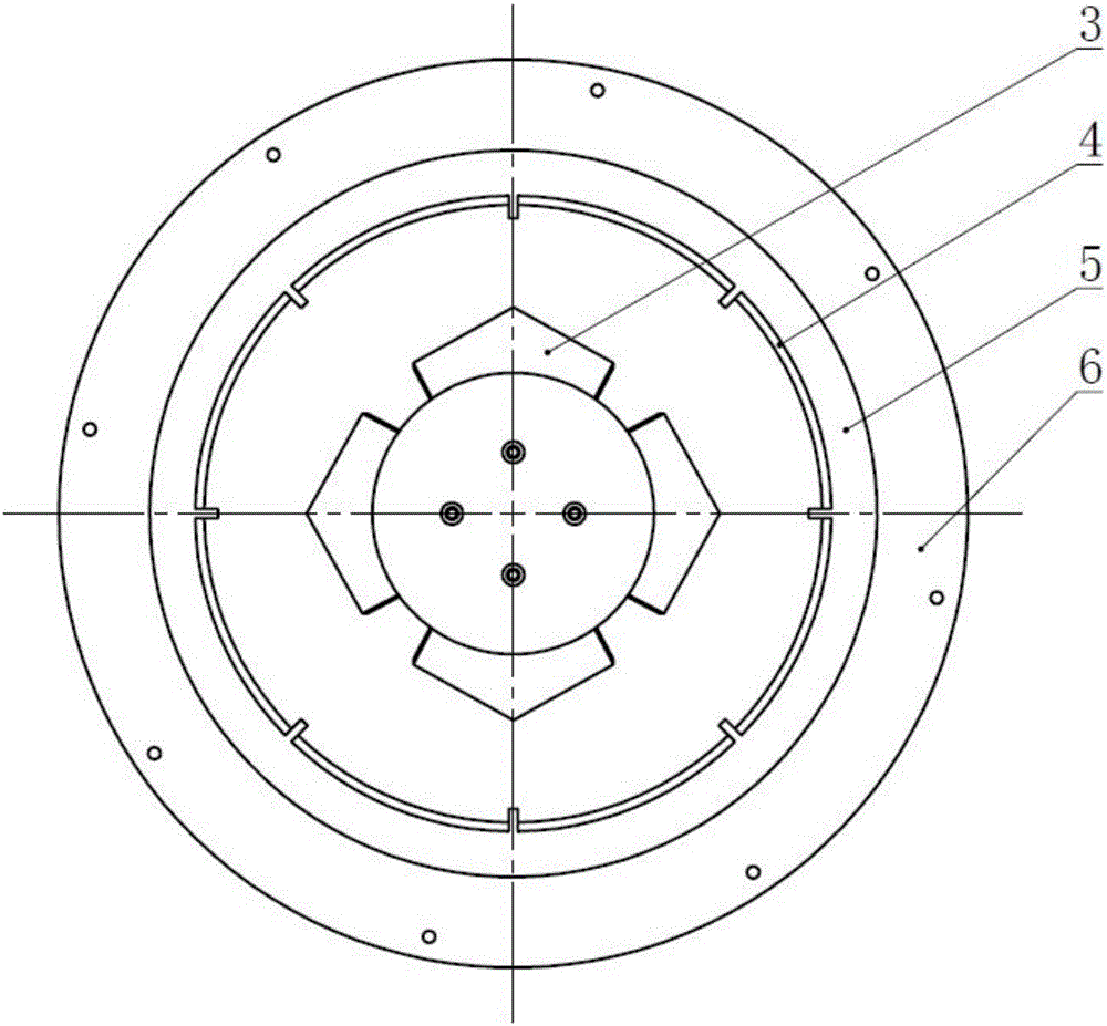 Microwave attenuation type high stationary-phase high precision GNSS measurement type antenna and device