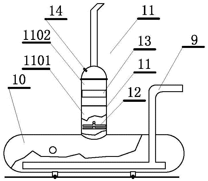 Condensate water recycling and conveying system and method thereof