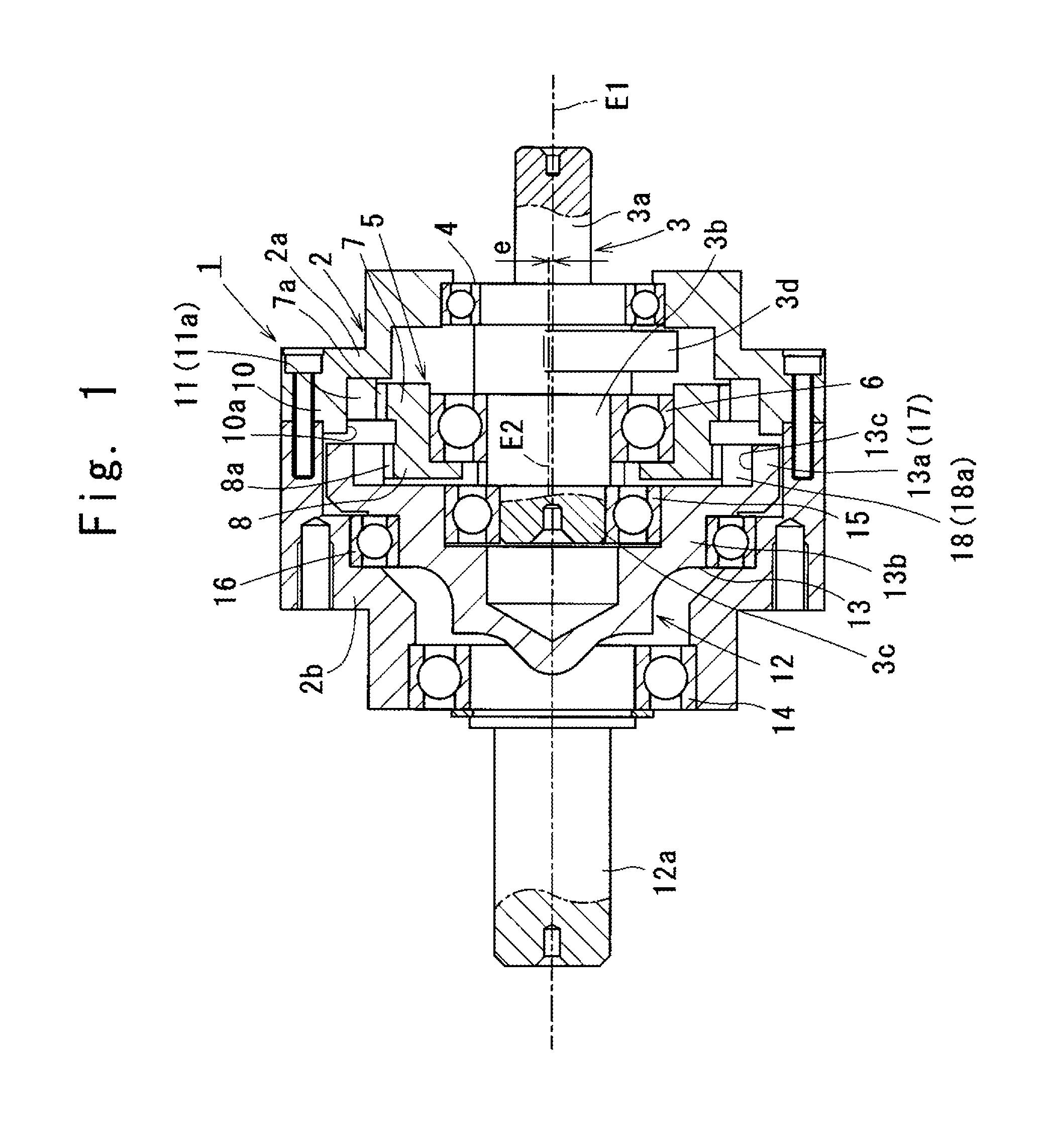 Roller type transmission device