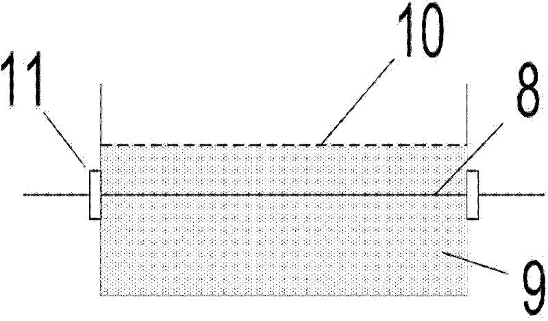 High-sensitivity micro-nano optical fiber refractive index sensor and preparation method thereof