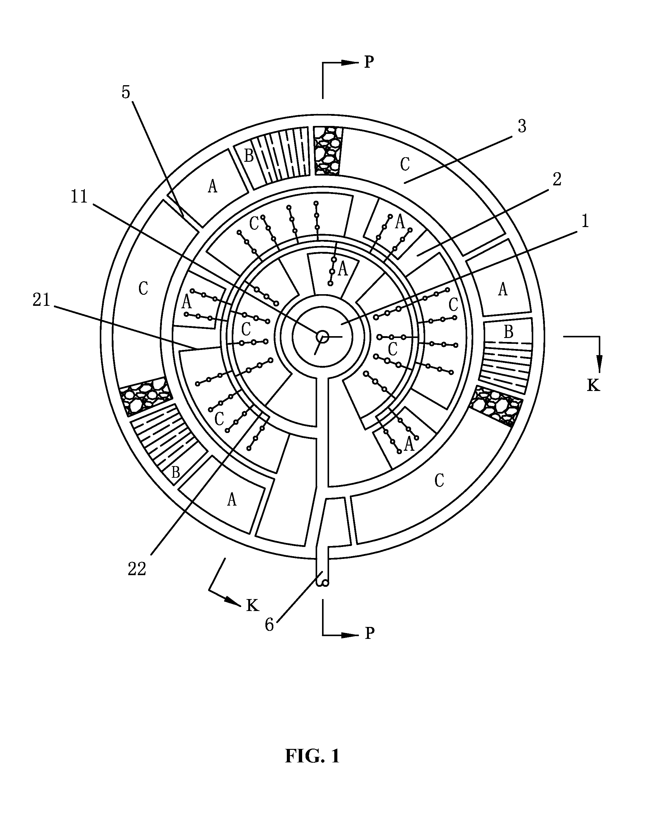 Reactor for sewage treatment