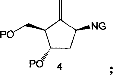 Intermediates of Entecavir and synthesis method thereof