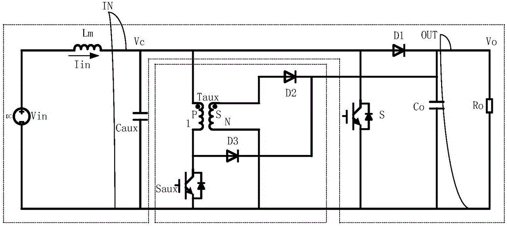 Boost converter and control method therefor