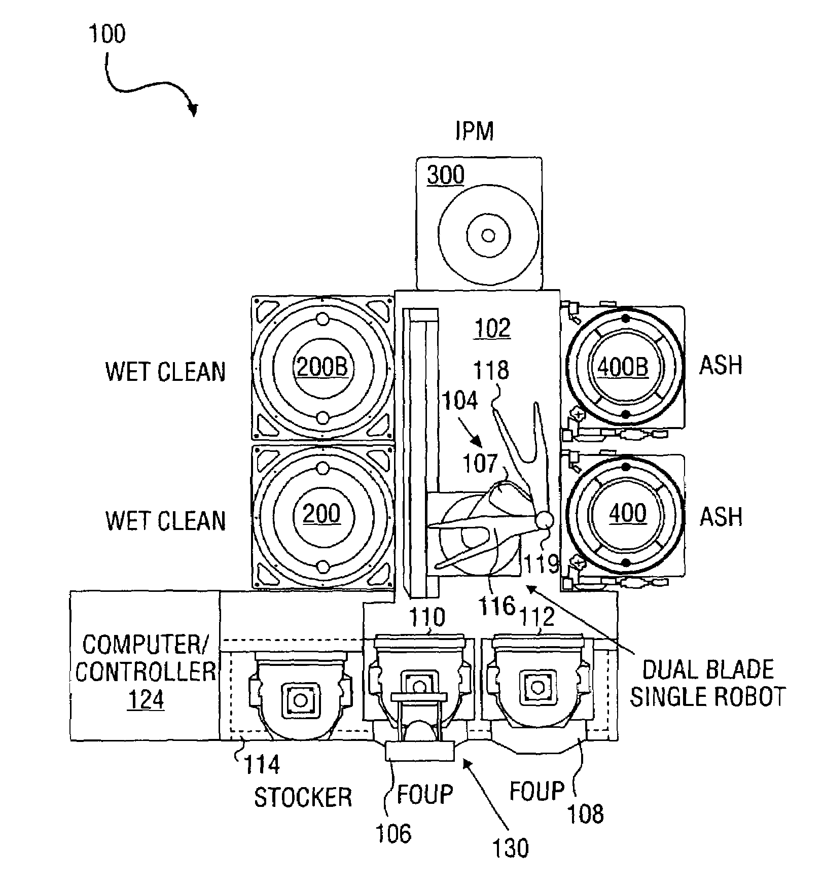 Method and apparatus for processing a wafer