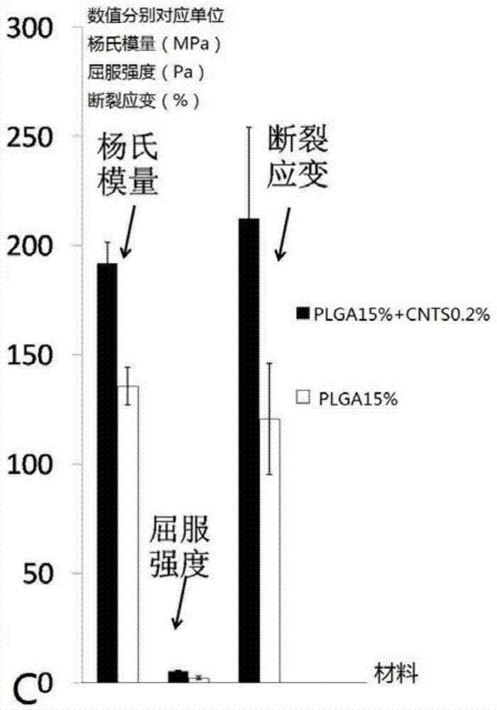 Cell stent with carbon nano tube and preparation method thereof