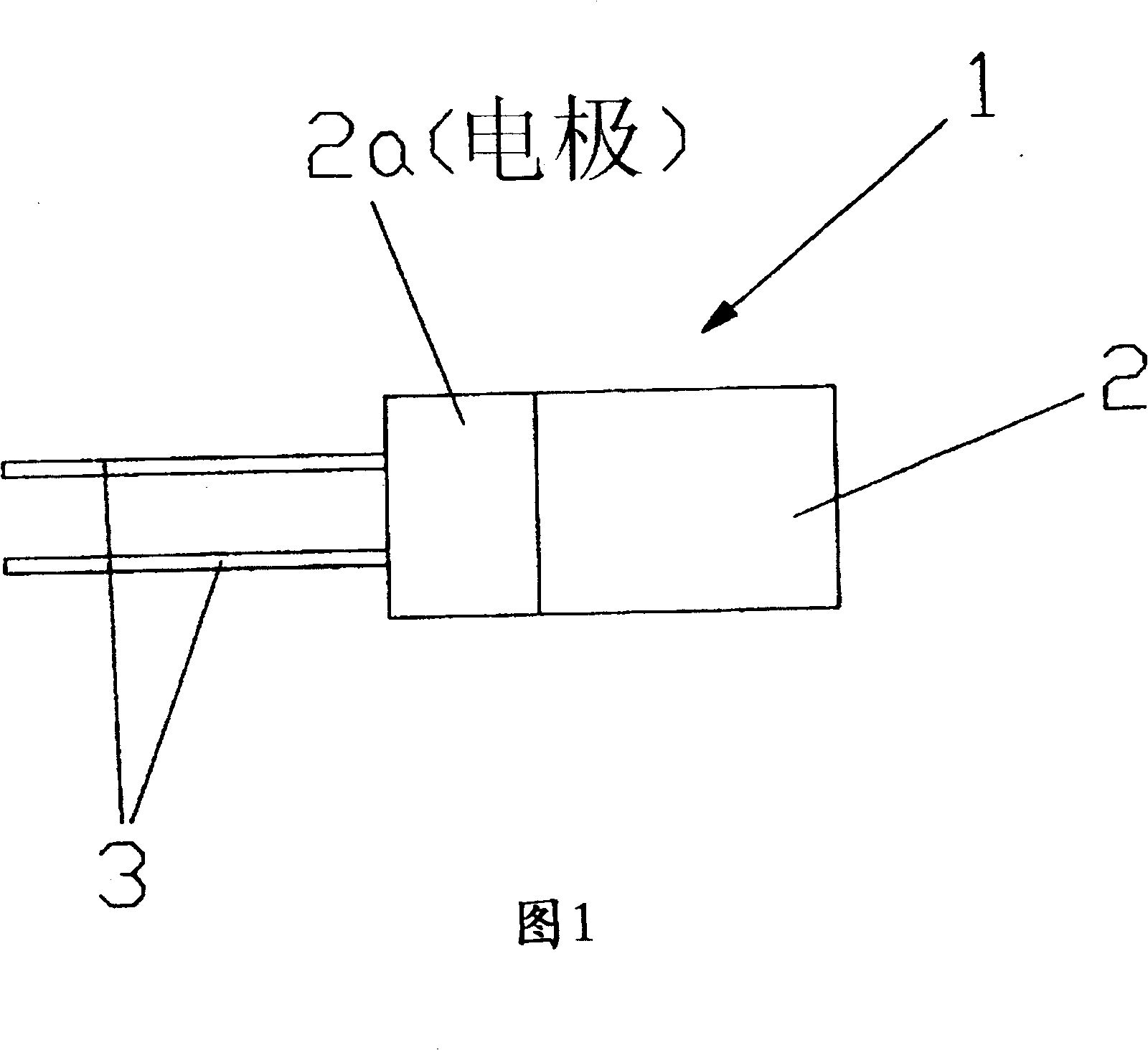 Temperature tester based on film type temperature sensor and its manufacture method