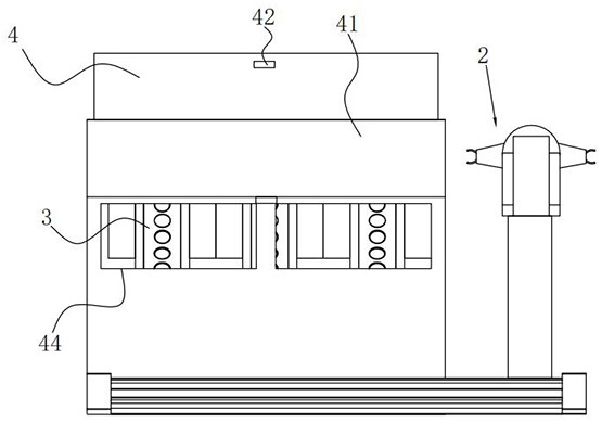 Stable and efficient disc tool magazine