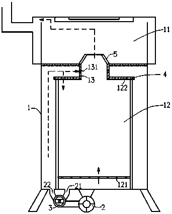 A biomass semi-gasifier