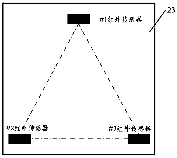 Real-time floor detection device and method for vertical elevator