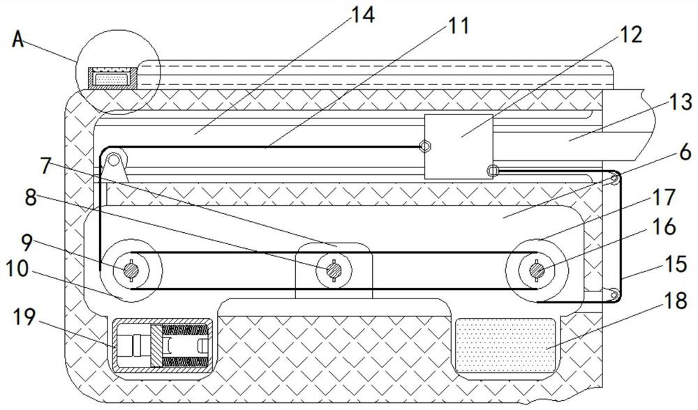 Anti-blocking type water storage agricultural irrigation intelligent device