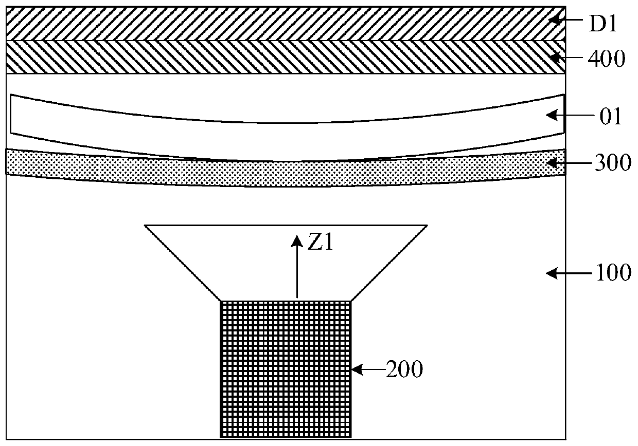 Vacuum evaporation substrate and vacuum evaporation device