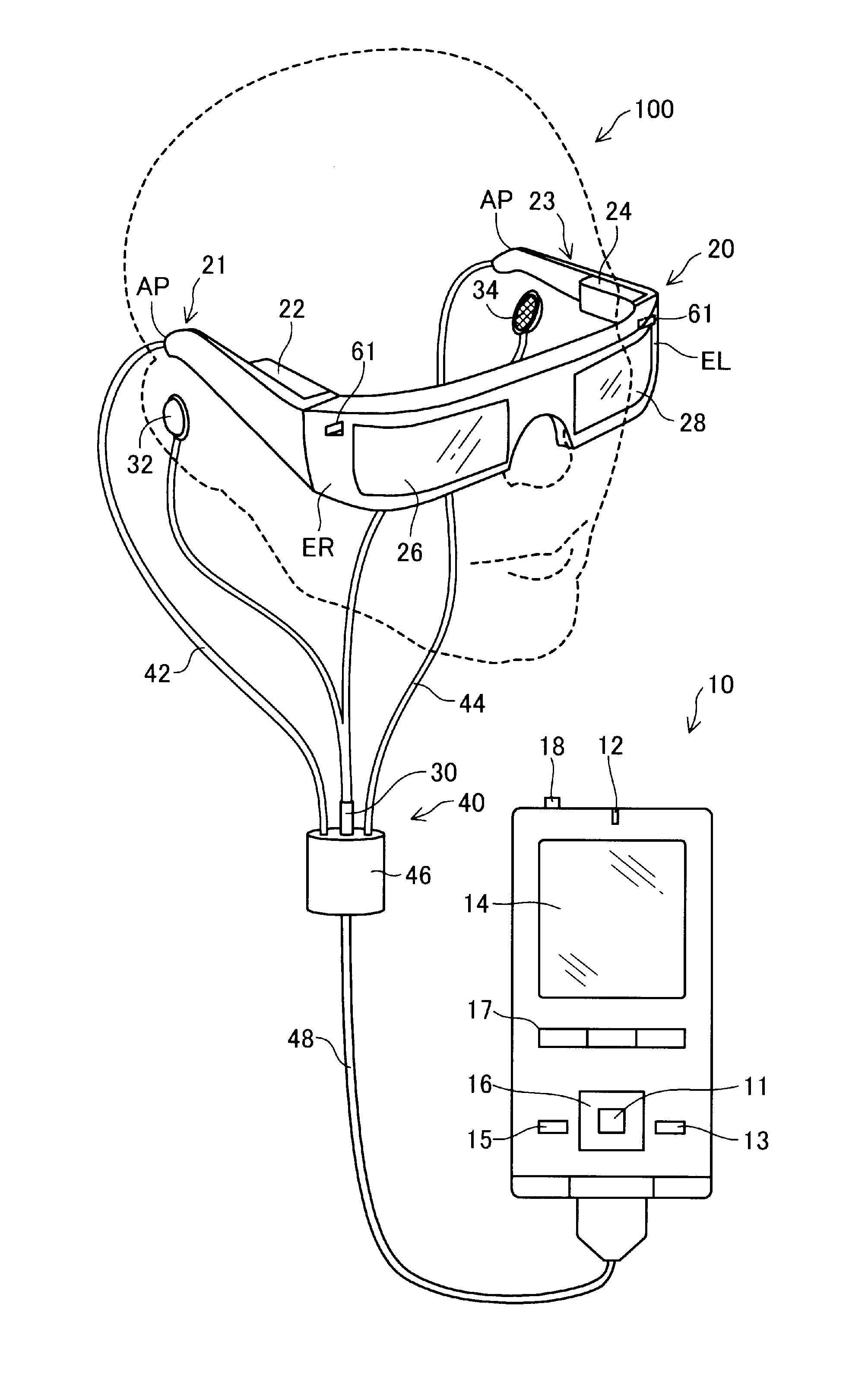 Head mounted display device, control method for head mounted display device, and computer program