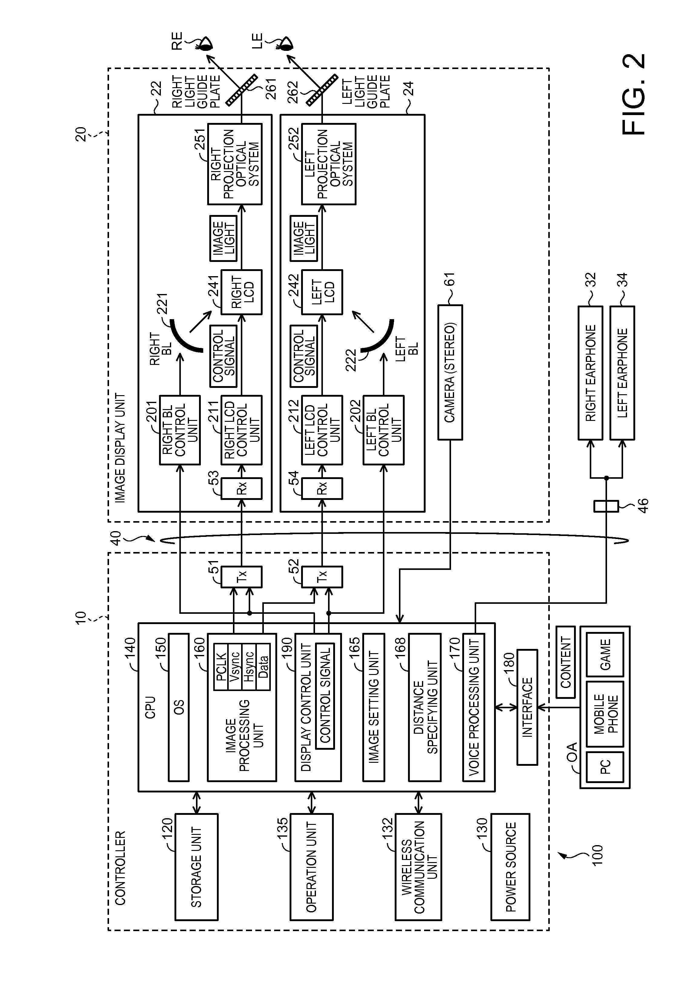 Head mounted display device, control method for head mounted display device, and computer program