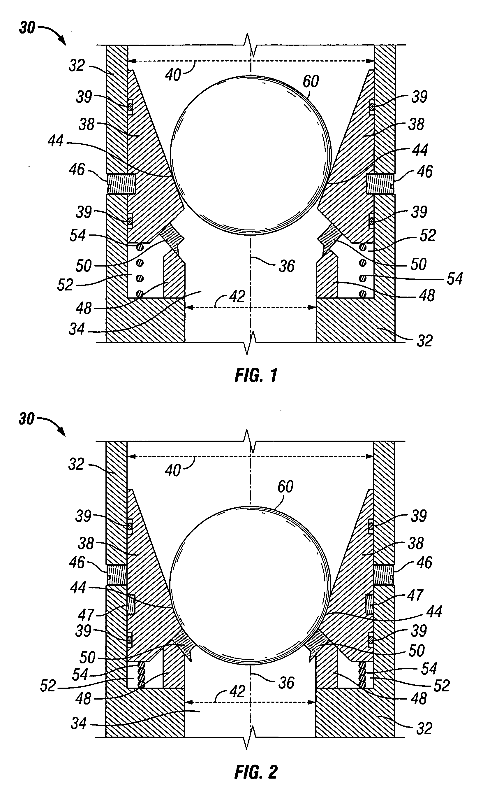 Ball seat having segmented arcuate ball support member