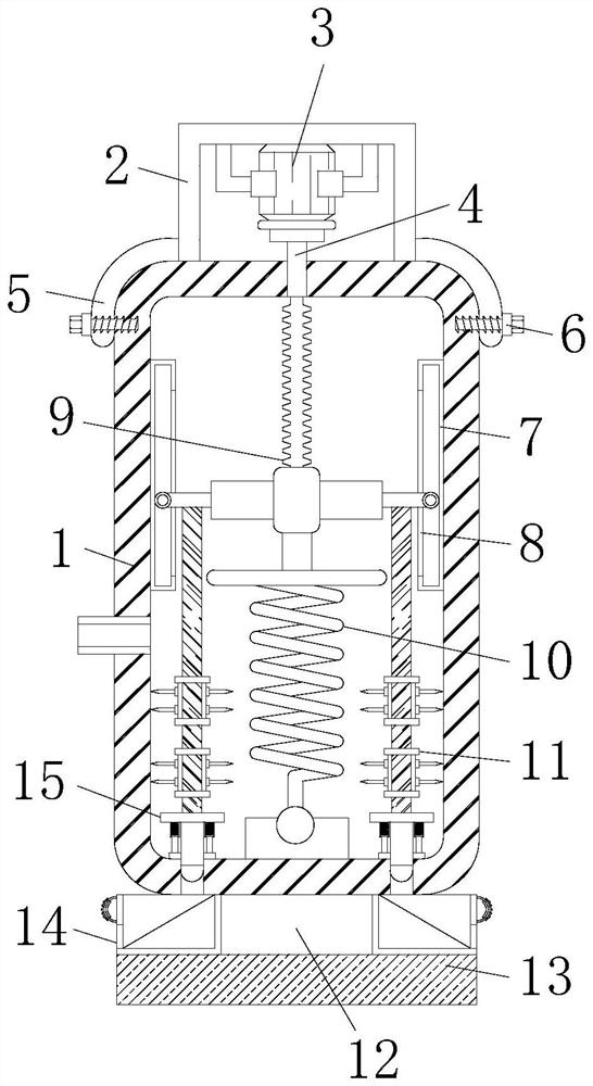 Reaction device for producing and processing synthetic materials