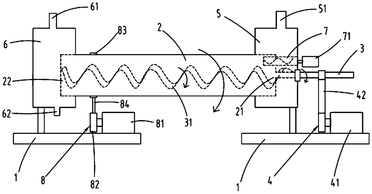 A self-cleaning anti-coking mechanism