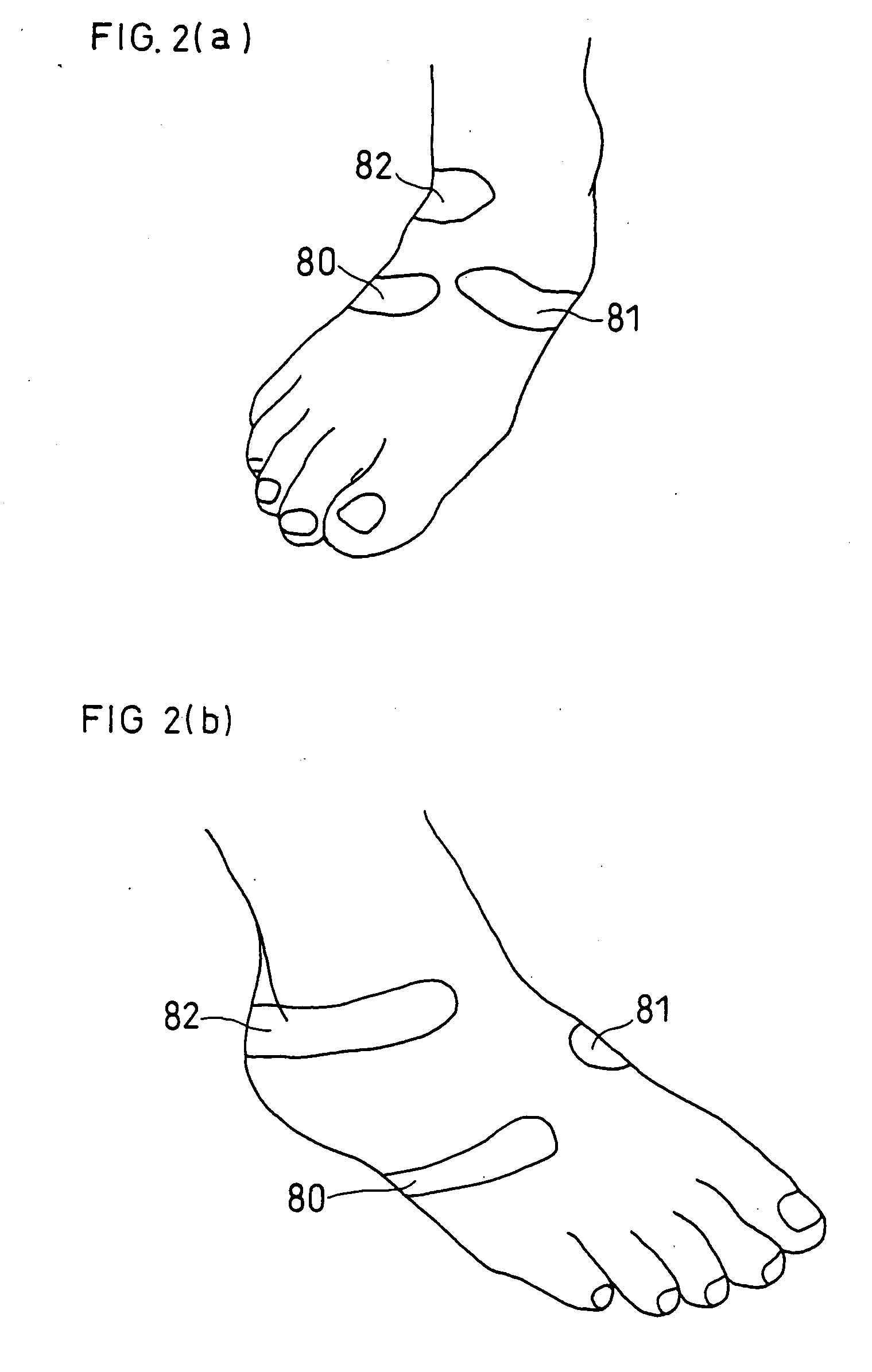 Sports shoes having upper part with improved fitting property