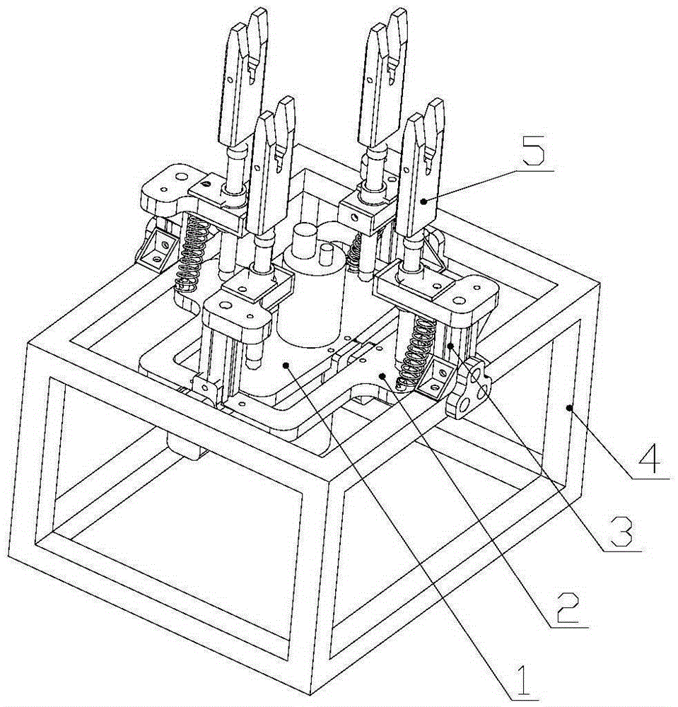 Underwater verticality adjusting device for ADCP sensor