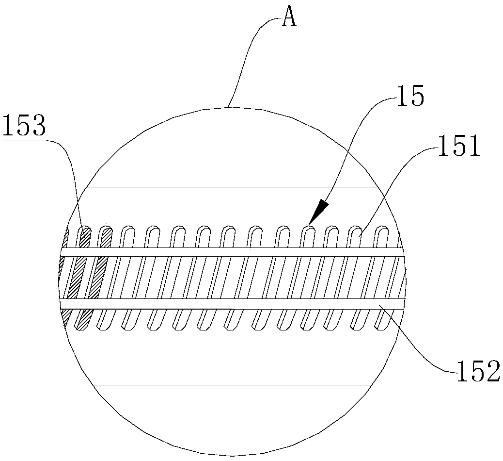 Display device and housing structure therefor