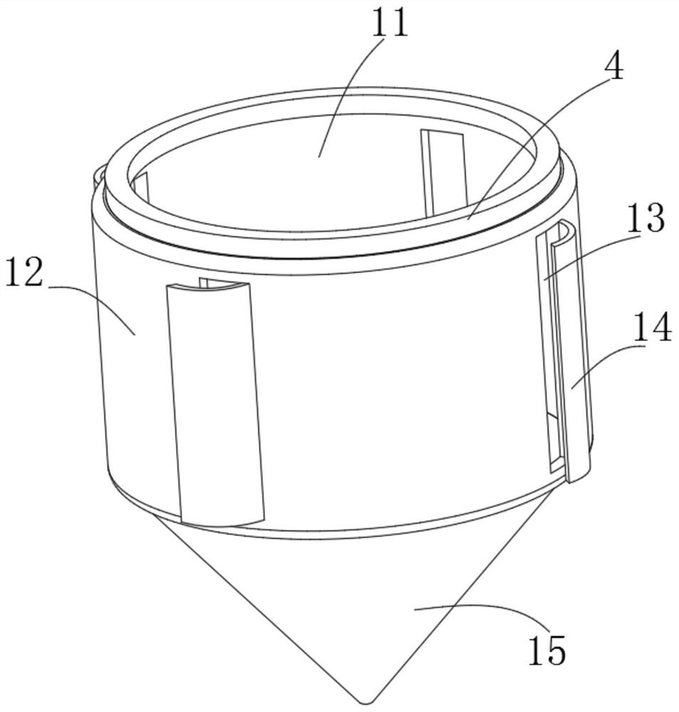 Soil sampling device for roadbed compactness detection based on engineering supervision