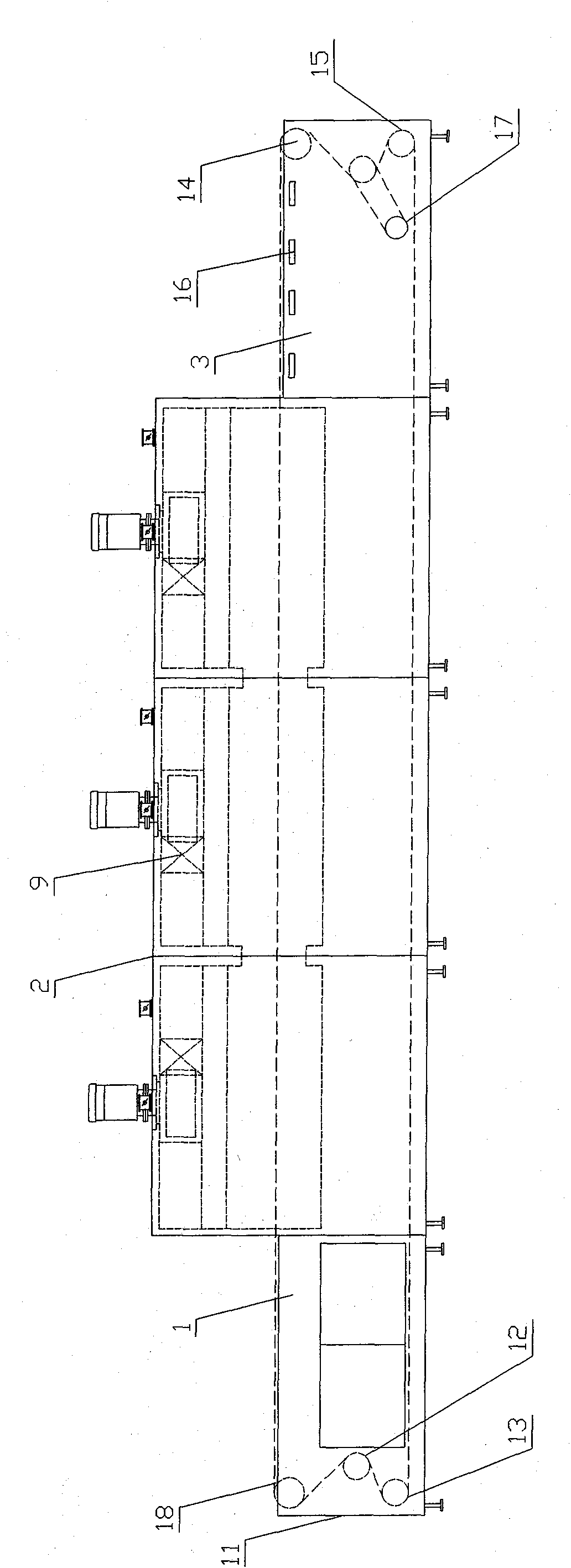 Novel heated-air circulation tempering furnace